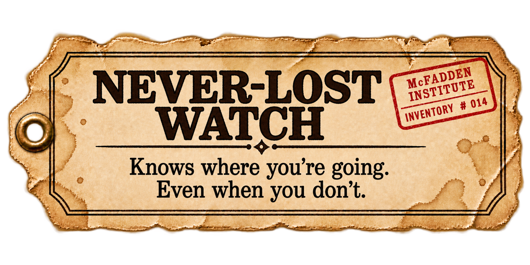 Never-Lost Watch description